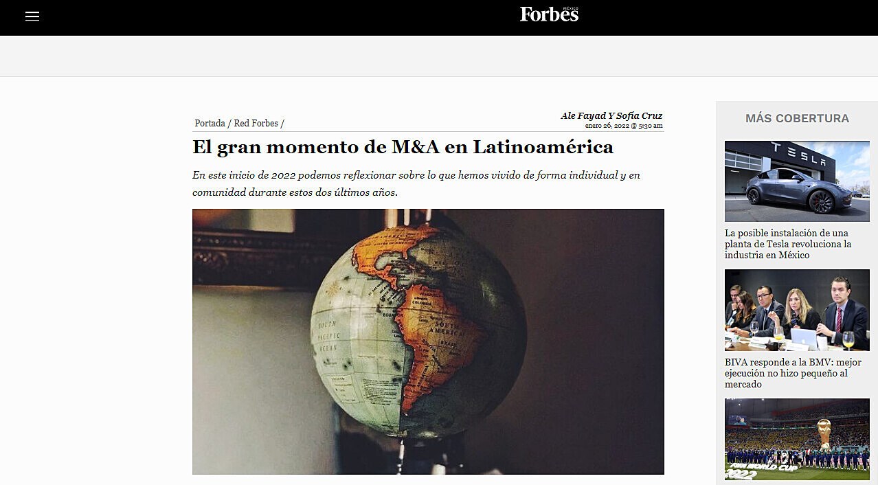El gran momento de M&A en Latinoamrica